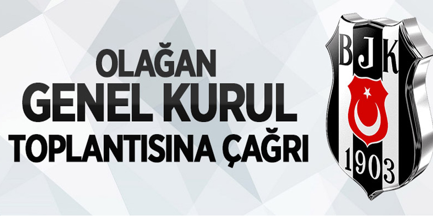 Olağan genel kurul toplantısına çağrı