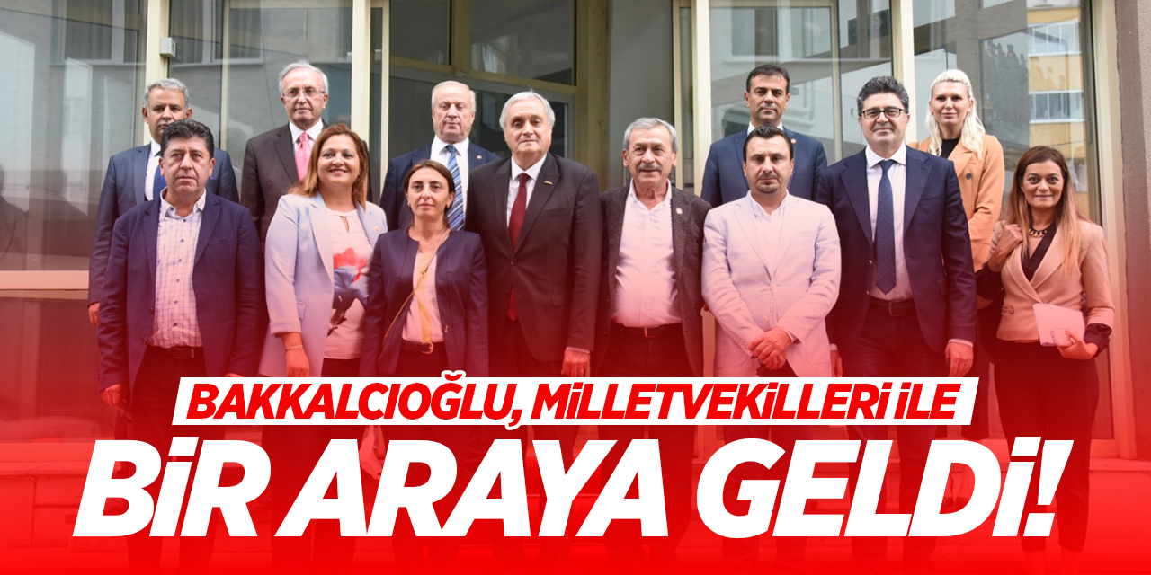 Bozüyük Belediye Başkanı Bakkalcıoğlu, Milletvekilleri ile bir araya geldi