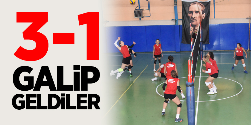 HAZIRLIK MAÇINDA 3-1 GALİP GELDİ