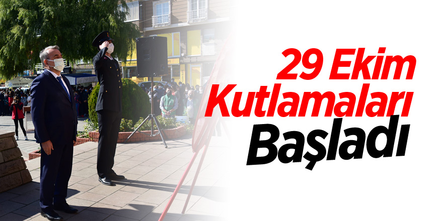 29 Ekim Kutlamaları Başladı