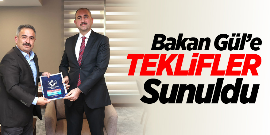 Bakan Gül'e Teklifler Sunuldu