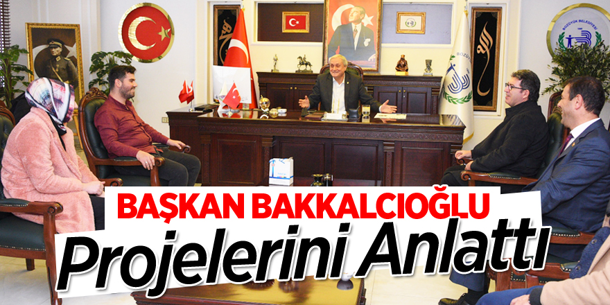 Başkan Bakkalcıoğlu Gazetemize Projelerini Anlattı