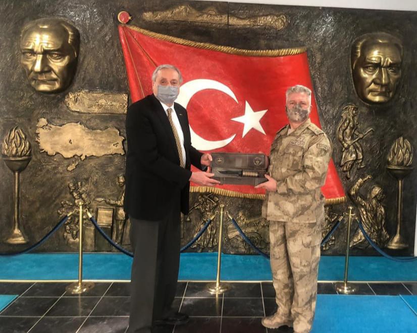 BAŞKAN BAKKALCIOĞLU’NDAN TUĞGENERAL ÇOLAK’A ZİYARET