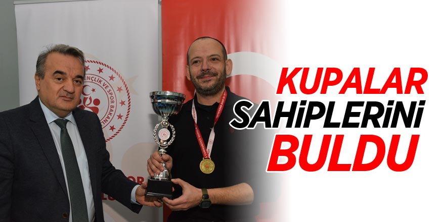 KUPALAR SAHİPLERİNİ BULDU