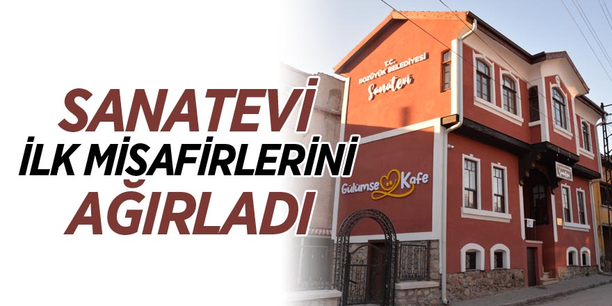 BOZÜYÜK BELEDİYESİ SANATEVİ İLK MİSAFİRLERİNİ AĞIRLADI