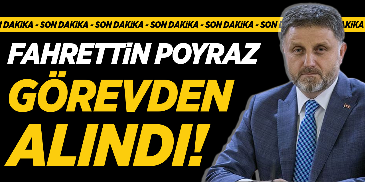 Tarım Kredi Genel Müdürü Fahrettin Poyraz Görevden Alındı!