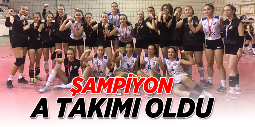 VOLEYBOL YILDIZ KIZLAR İL ŞAMPİYONU A TAKIMI OLDU