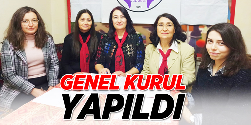 GENEL KURUL YAPILDI