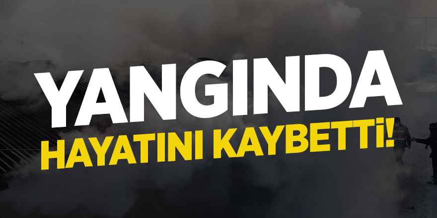 Bozüyük’te ev yangınında bir kişi hayatını kaybetti