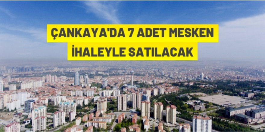 Ankara Büyükşehir Belediye Başkanlığı'ndan daire satış ihalesi
