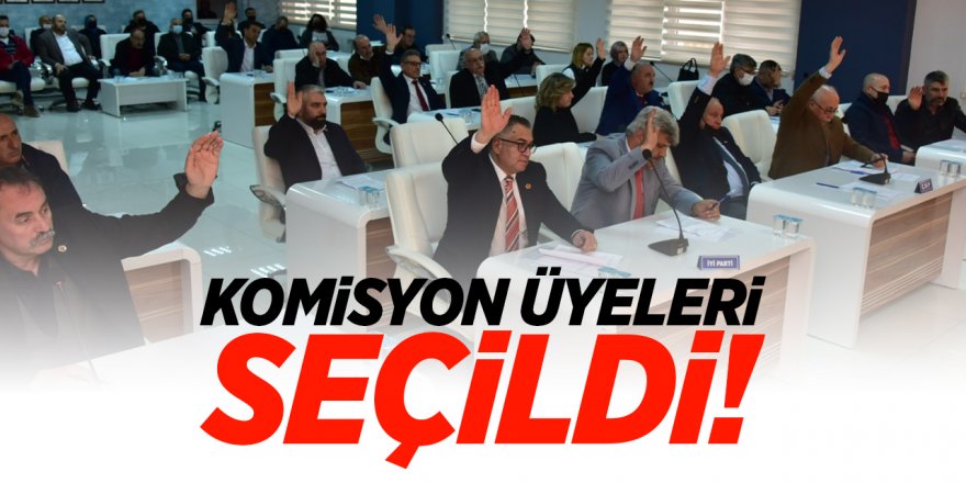 Bozüyük Belediyesi komisyon üyeleri seçildi!