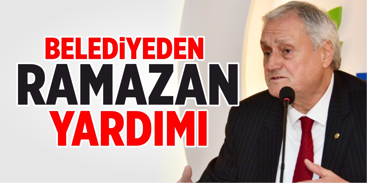 Bozüyük Belediyesi'nden Ramazan yardımı