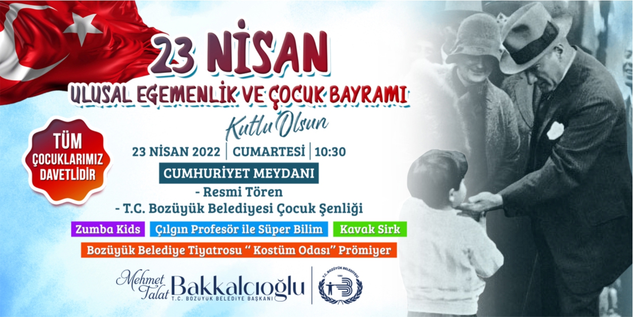 Bozüyük Belediyesi 23 Nisan Kutlama