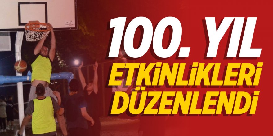 Bozüyük'te 100. yıl etkinlikleri düzenlendi