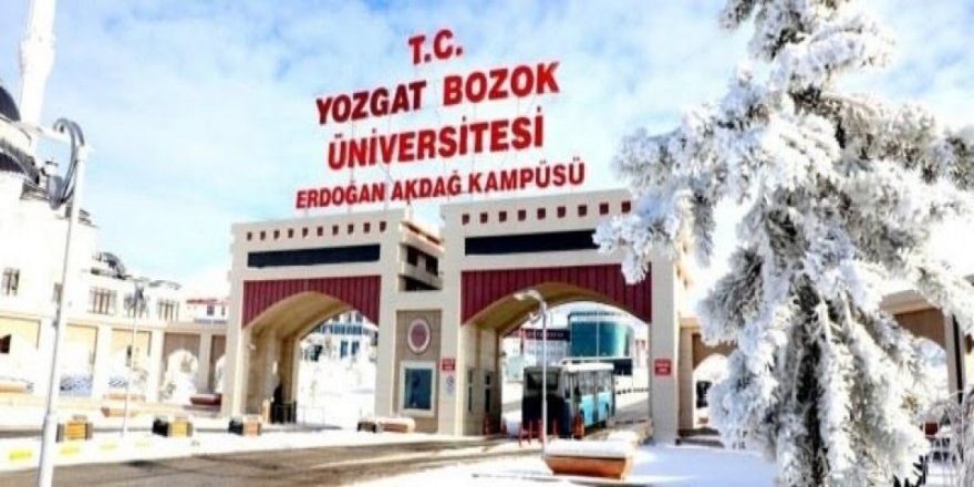 Yozgat Bozok Üniversitesi Öğretim Üyesi alacak