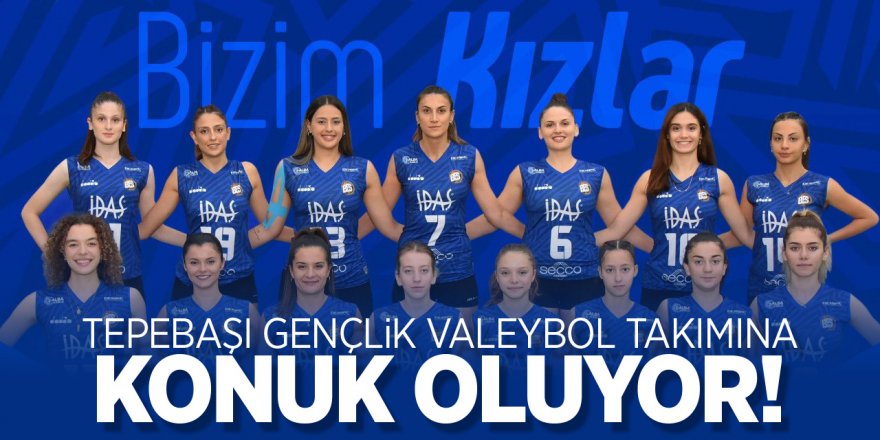 Bizim Kızlar, Tepebaşı Gençlik Voleybol takımına konuk oluyor