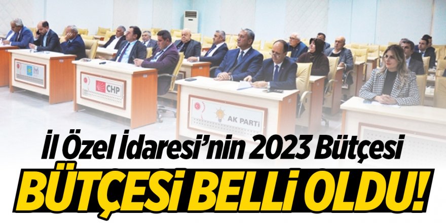 Bilecik İl Özel İdaresi'nin 2023 Bütçesi Belli Oldu