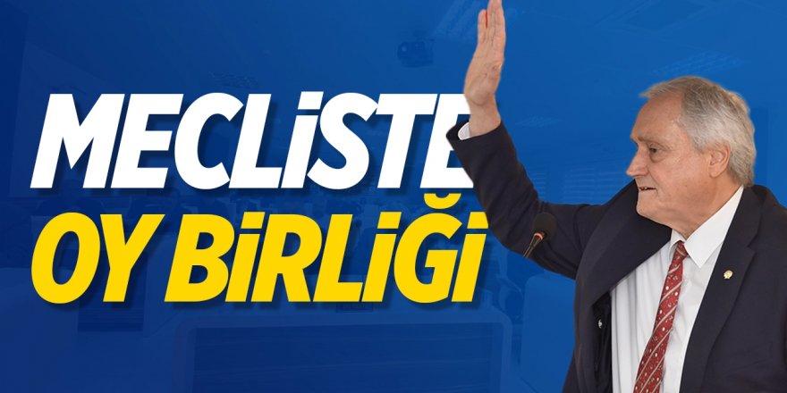 Bozüyük Belediye Meclisi'nde Oy Birliği