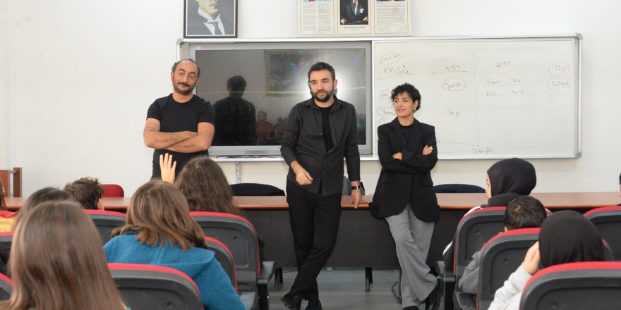 Bozüyük'te Öğrencilerle sanat dolu sohbet