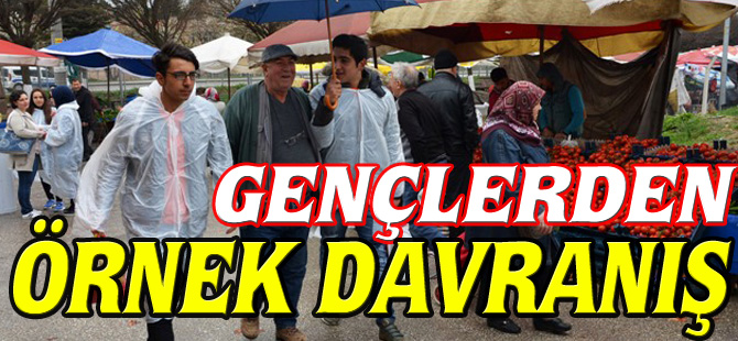 GENÇLERDEN ÖRNEK DAVRANIŞ