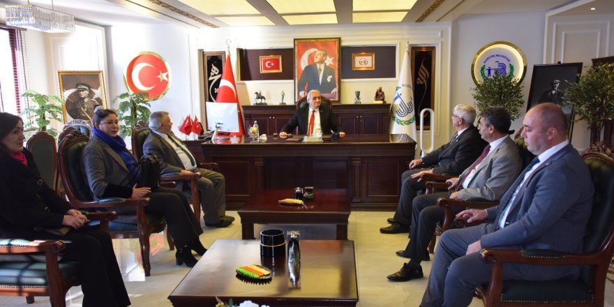 İYİ Parti İlçe Teşkilatından Başkan Bakkalcıoğlu'na Ziyaret