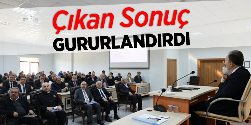 Çıkan Sonuç Gururlandırdı