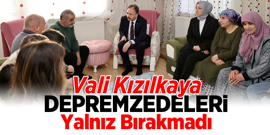 Depremzedeleri Yalnız Bırakmadı