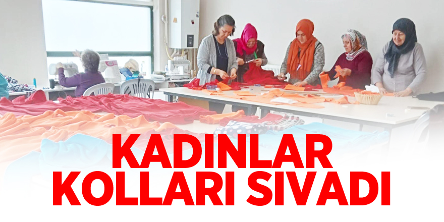 Kadınlar Kolları Sıvadı