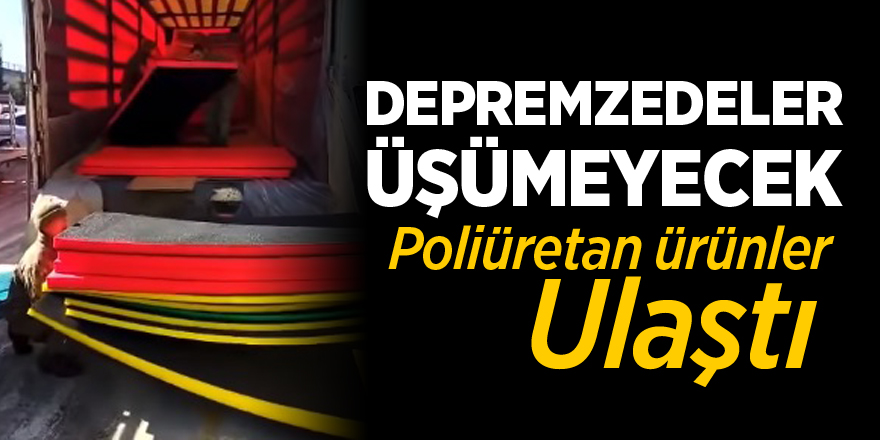 Depremzedeler Üşümeyecek