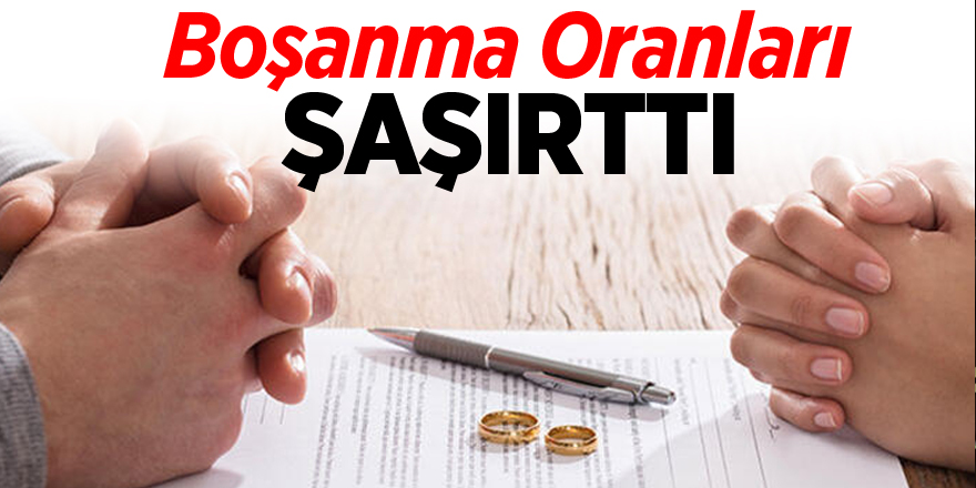 Boşanma Oranları Şaşırttı