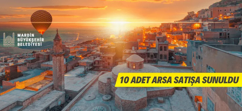 Mardin'de arsa satış ihalesi