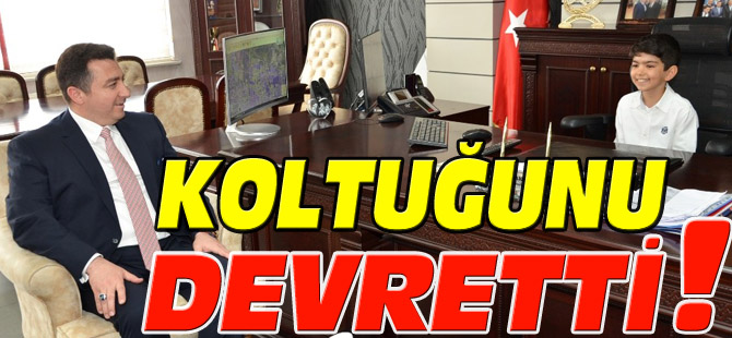 KOLTUĞUNU DEVRETTİ