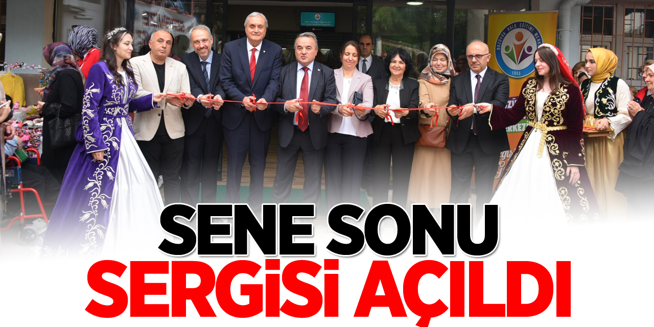 Sene Sonu Sergisi Açıldı