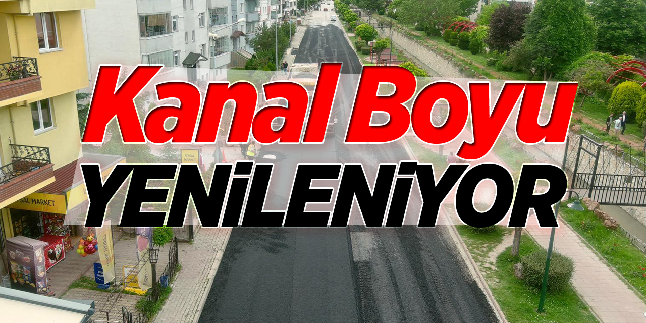 Kanal Boyu Yenileniyor