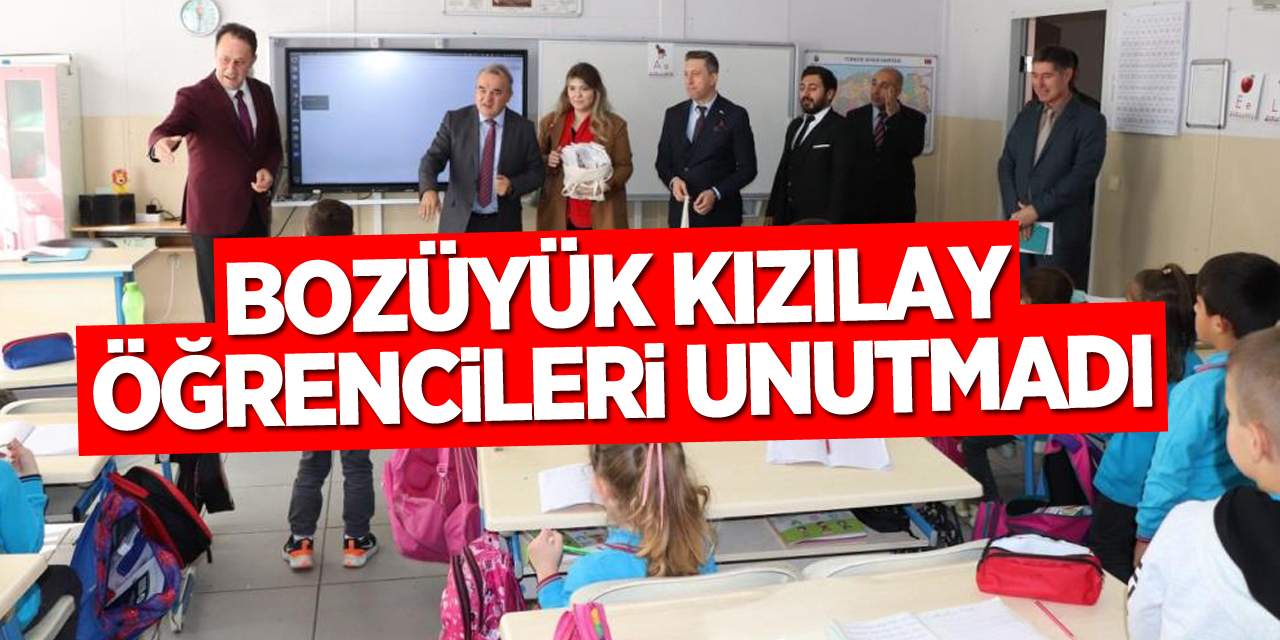 Kızılay Öğrencileri Unutmadı