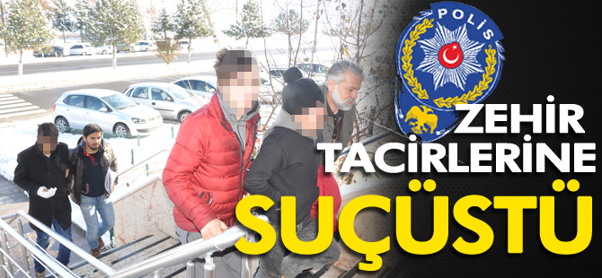 BOZÜYÜK’TE ZEHİR TACİRLERİNE SUÇÜSTÜ