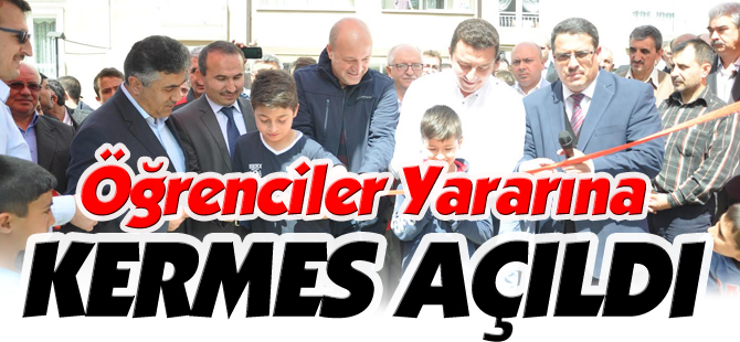 ÖĞRENCİLER YARARINA KERMES AÇILDI