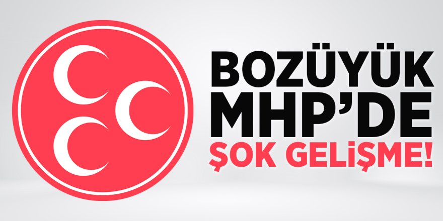 Bozüyük MHP'de Şok Gelişme!