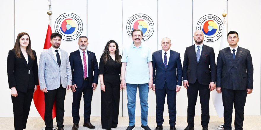 Bozüyük TSO'dan Rifat Hisarcıklıoğlu’na Ziyaret