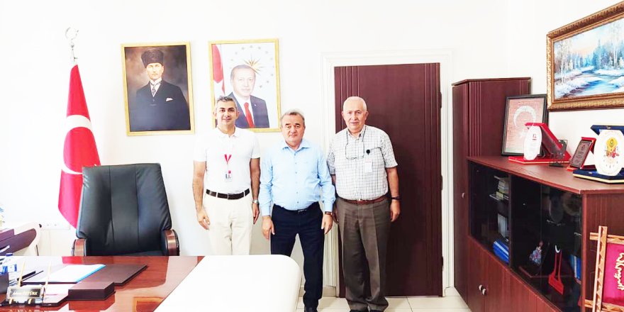 Başhekim Akbulut'tan Kaymakam Öztürk'e Ziyaret