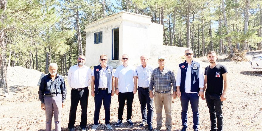 Bozüyük'te İçme Suyu Hattı Çalışmaları
