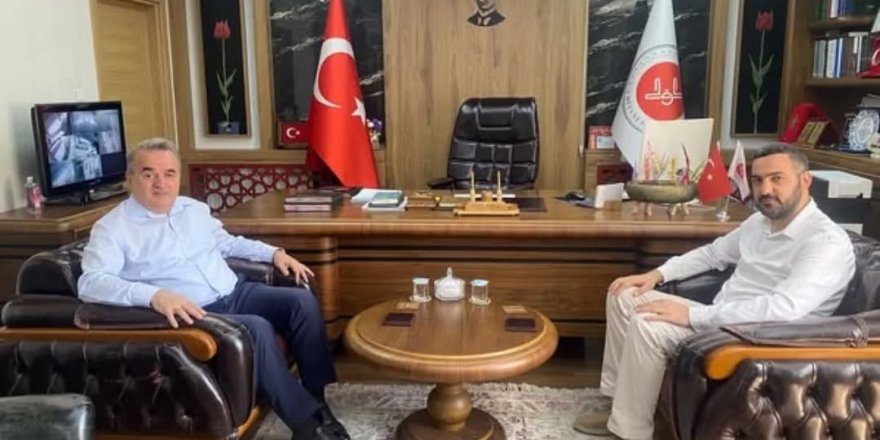 Kaymakam Öztürk, Müftü Arpacı'yı Ziyaret Etti