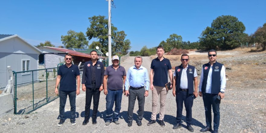 Kaymakam Öztürk Çalışmaları İnceledi