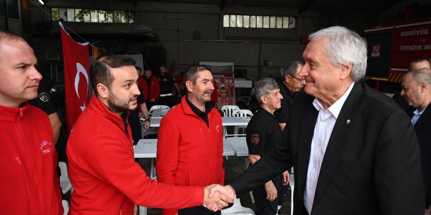 Başkan Bakkalcıoğlu İtfaiye Haftası'nı Kutladı