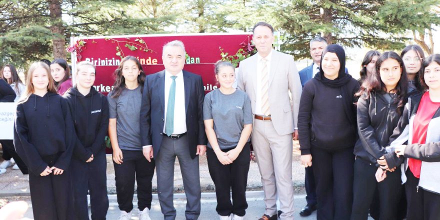 Kaymakam Öztürk Öğrencilerle Buluştu