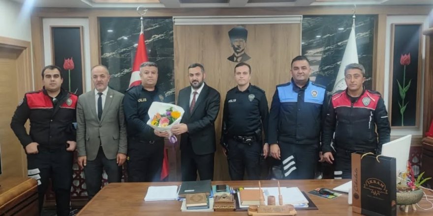 Emniyet Müdürü Bozdemir'den Müftü Arpacı'ya Ziyaret