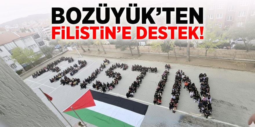 Bozüyük'te Filistin'e Destek!