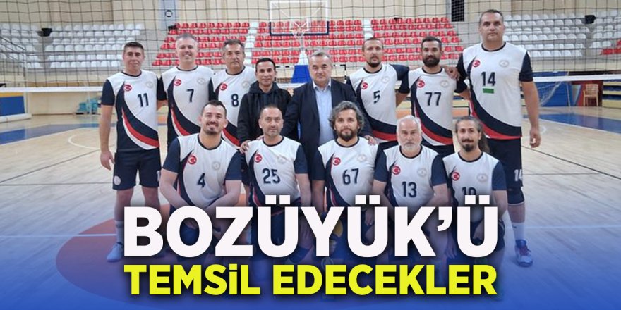 Bozüyük'ü Temsil Edecekler