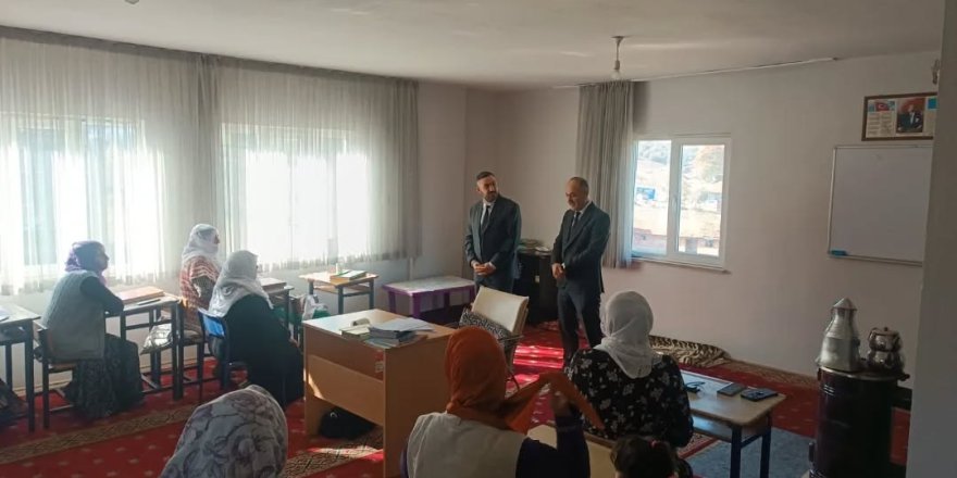 Müftü Arpacı'dan Kuran Kursu Ziyareti