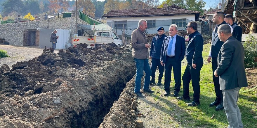 Kaymakam Öztürk Çalışmaları İnceledi